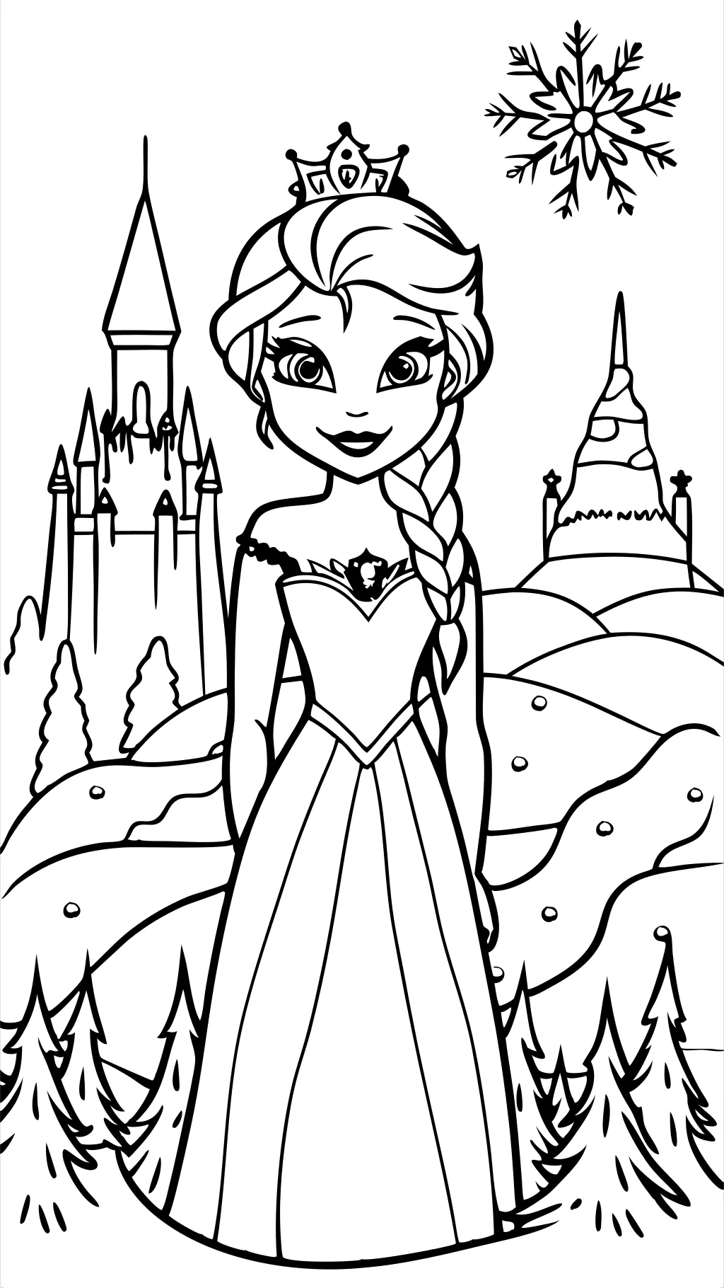 disney princess coloring pages frozen